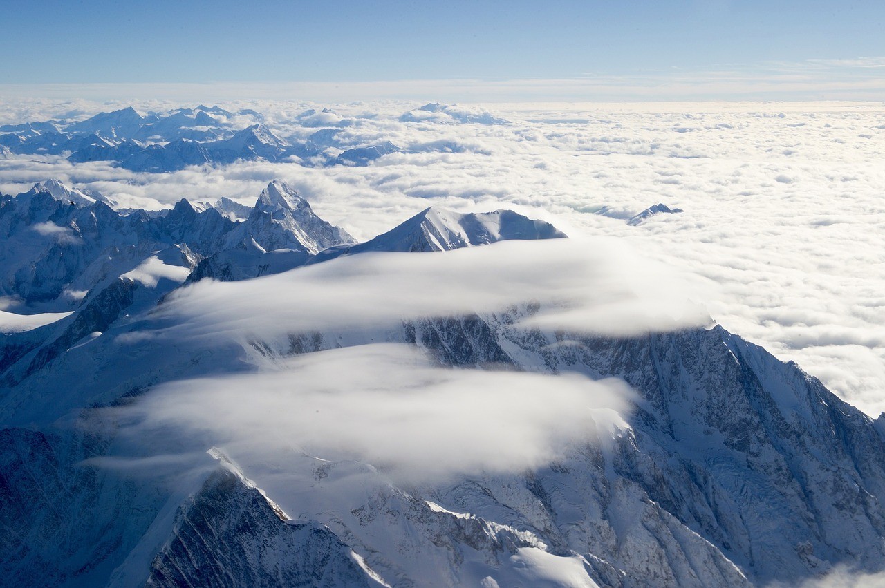 Winter sports France mountains snow