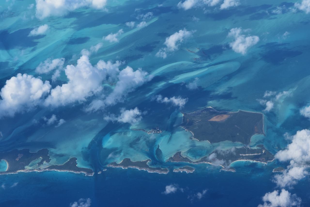 View Bahamas from above