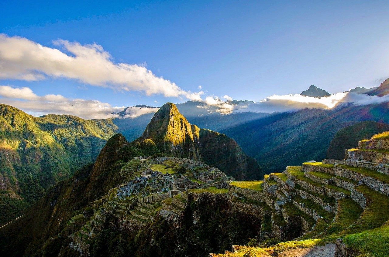 Peru, view Machu Picchu