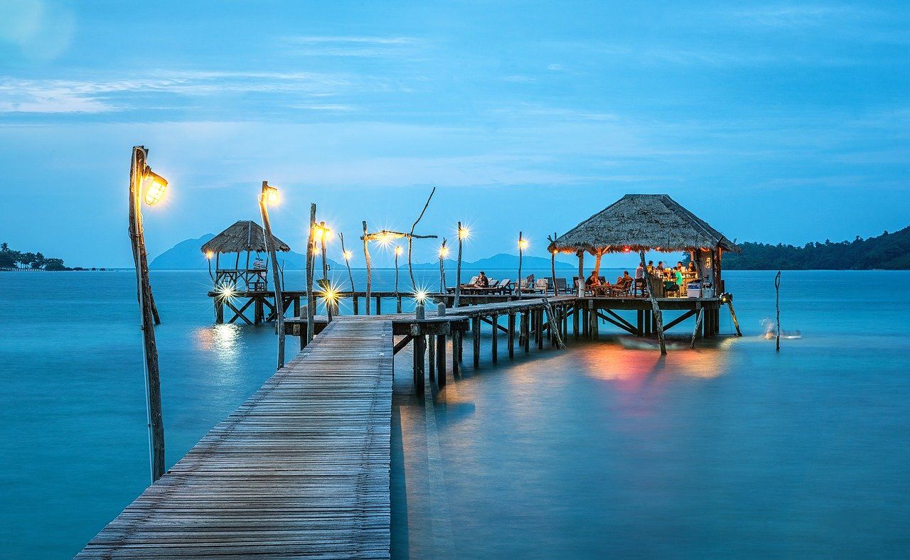 Thailand rising in the sea